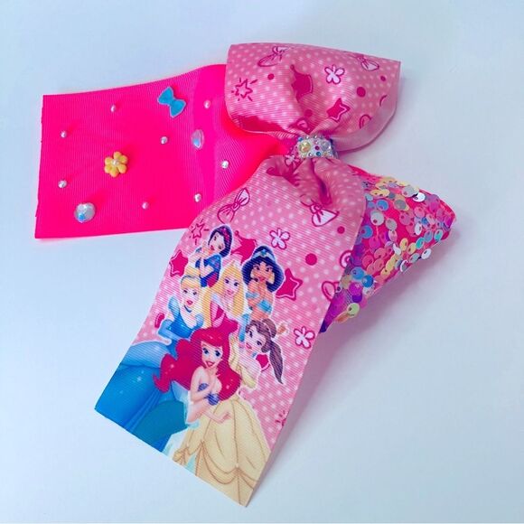 DISNEY PRINCESS Cheer Hair Bow for Girls - Picture 4 of 5